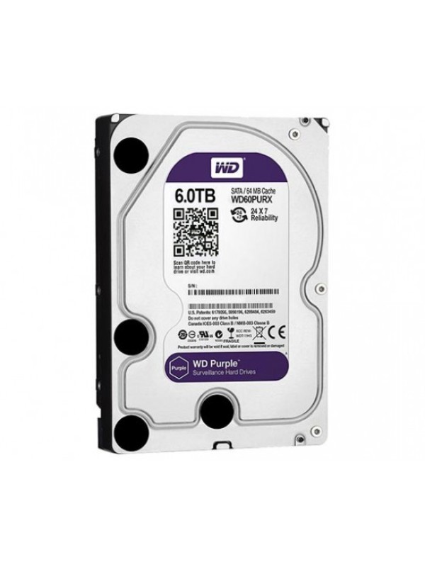 WD 6TB PURPLE 3.5